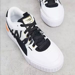 PUMA Cali Sport Wildcats Puma White/Dragonfire 8